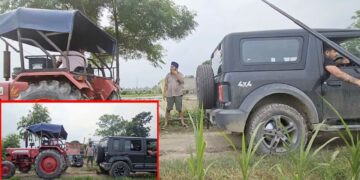 mahindra thar vs maruti jimny vs tractor