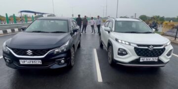 Maruti Fronx vs Baleno Drag Race