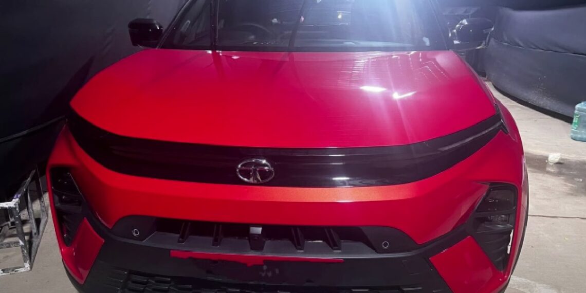 2023 Tata Nexon Facelift Red