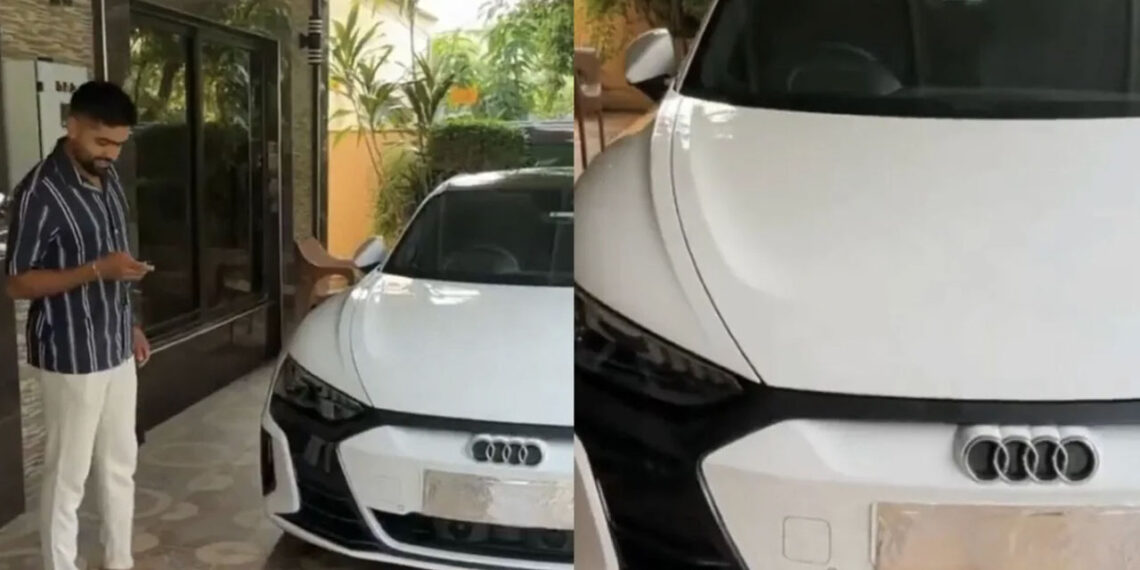 Babar Azam Audi E tron Gt