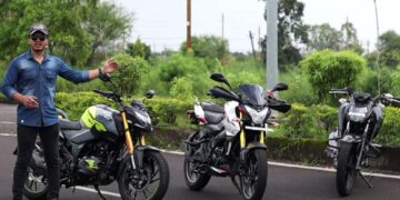 Bajaj Pulsar Ns160 Vs Apache Rtr 160 Vs Hero Xtreme 160r Drag Race