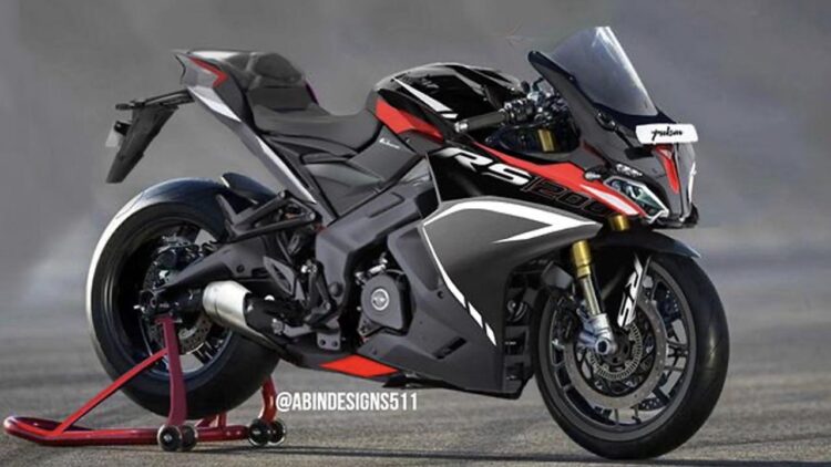 Bajaj Pulsar Rs1200 Concept Rendering