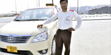 indian taxi driver dubai