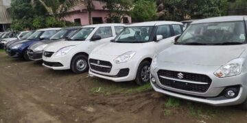 maruti arena cars stockyard