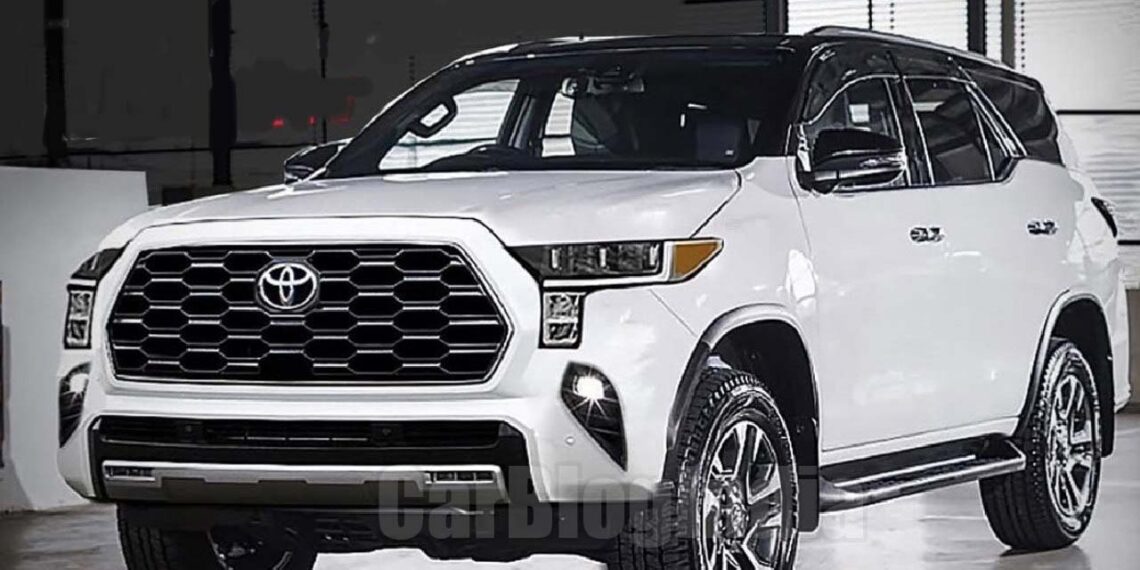 Next gen Toyota Fortuner Rendering