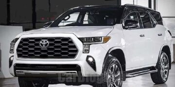 Next-Gen Toyota Fortuner Rendering