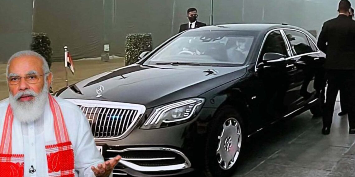 PM Modi Mercedes Maybach S650 V12 Guard