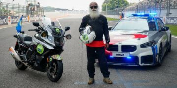 Sadhguru at Buddh International Circuit Before Motogp Bharat