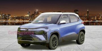 Tata Punch Ev Facelift Nexon Like Look