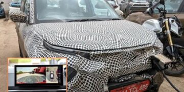 Tata Punch Ev Spied