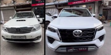 Toyota Fortuner Old gen to New gen Conversion