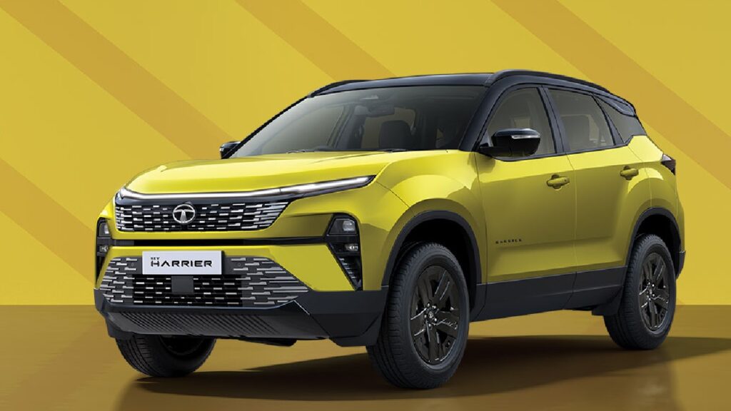 2023 Tata Harrier Facelift Front Three Quarters