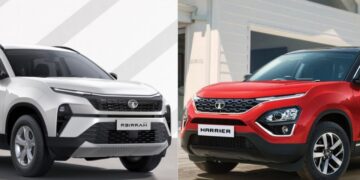 2023 Tata Harrier Facelift Vs Old Model