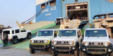 5-door Maruti Jimny Exports