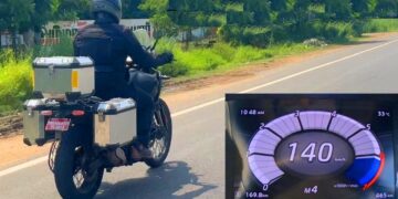 RE Himalayan 140 km/h