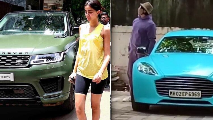 Ananya Pandey Range Rover Ranveer Singh Aston Martin Wrapped Modified