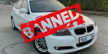 bmw 3-series ngt ban delhi