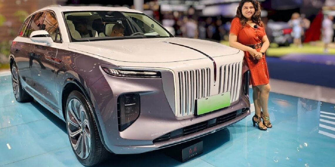 Rolls Royce Copycat from China Hongqi E hs9