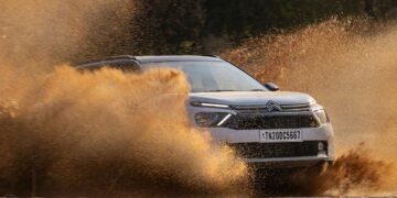 citroen c3 aircross off-roading