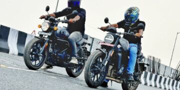 Harley Davidson X440 vs RE Hunter 350 Drag Race