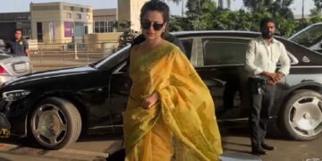 Kangana Ranaut in Mercedes Maybach S680