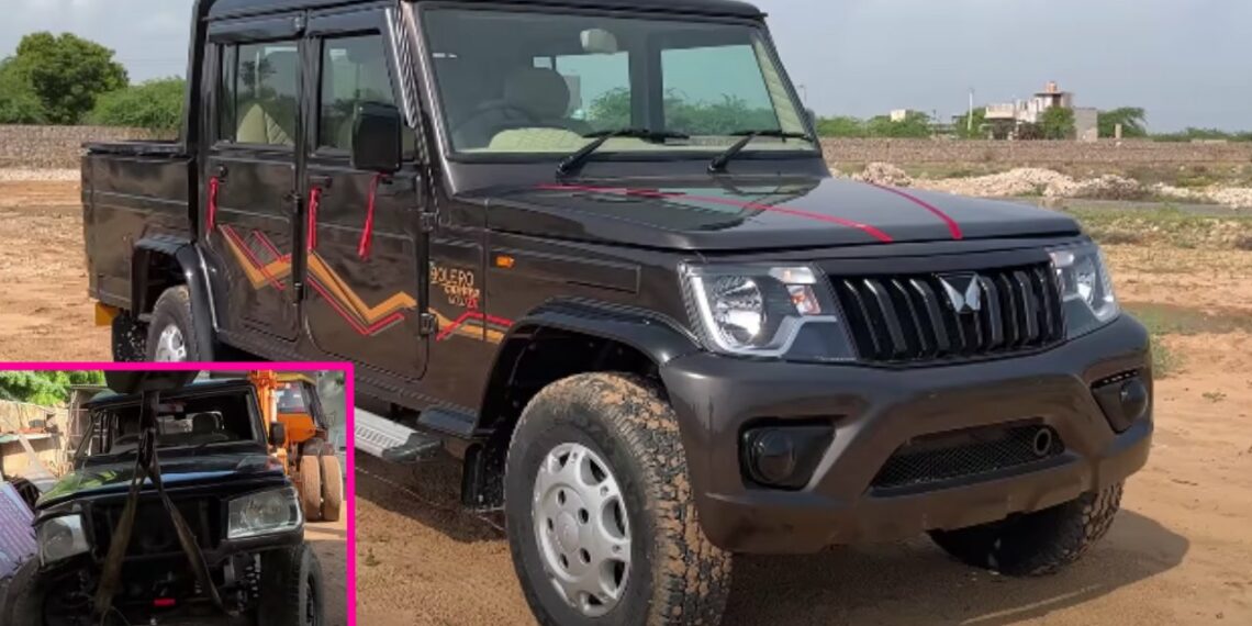 Mahindra Bolero Camper Restored and Facelifted Afer Accident