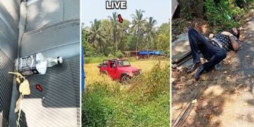 Drunk Mahindra Thar Driver Crashes