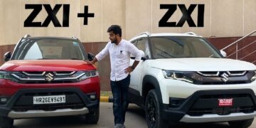 Maruti Brezza Zxi vs Zxi+ Price Features Comparison