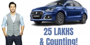 maruti dzire varun dhawan