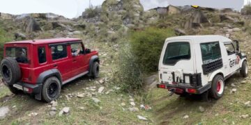 maruti jimny vs gypsy hill climb