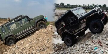 Maruti Jimny vs Modified Mahindra Thar