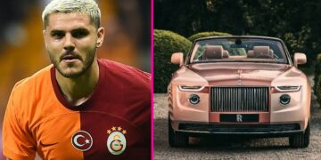 Mauro Icardi Rolls Royce Boat Tail