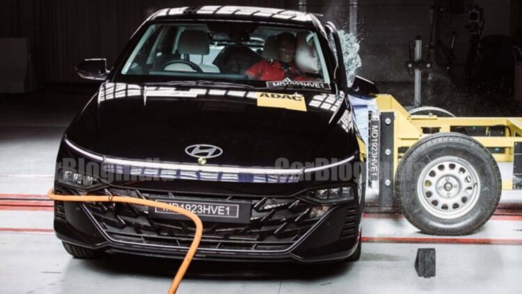 New Hyundai Verna Global Ncap Crash Test