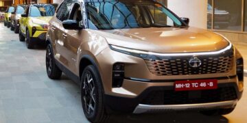 new tata harrier safari