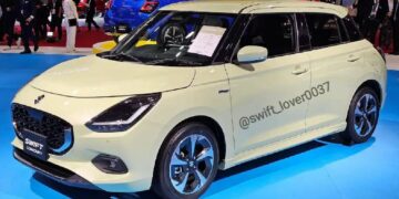 New-Gen Maruti Swift in White Colour