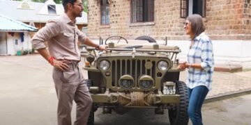 Randeep Hooda Shows Jeep WIllys