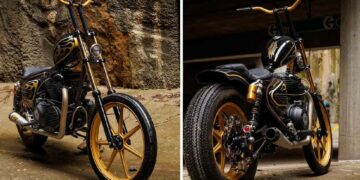 Royal Enfield Super Meteor 650 American Chopper