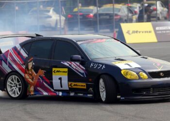 sanam sekhon lexus gs300 jk tyre drift challenge