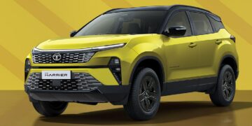 Tata Harrier Front Three Quarters