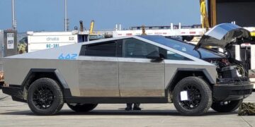 Tesla cybertruck jay leno auction $400000