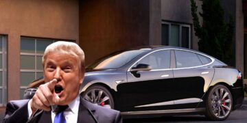 trump tesla