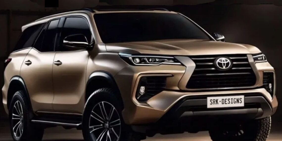 2024 toyota fortuner hybrid rendering