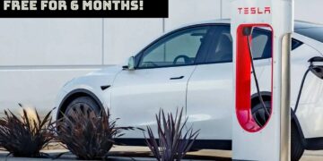 Tesla Model Y Supercharger Free 6 Months