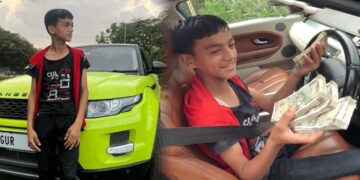 Vlogger Lets Kid Drive Range Rover