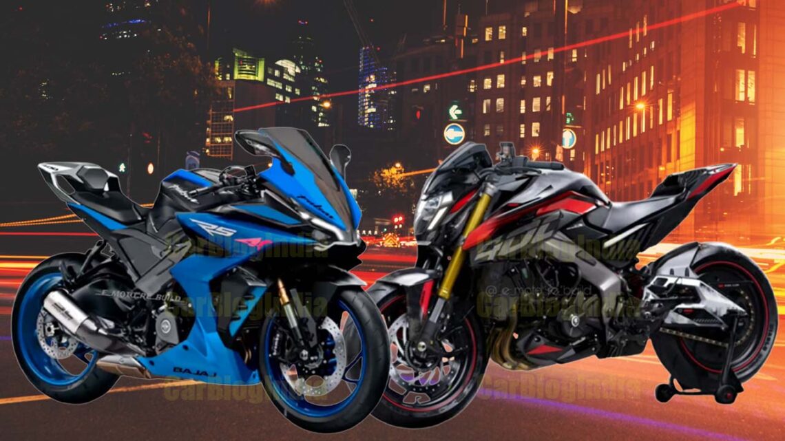 Bajaj Pulsar NS400 and RS400 Concepts – A Hint of the Upcoming Flagship ...