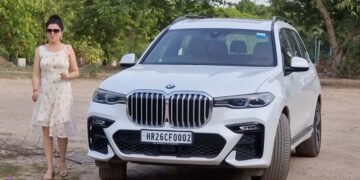 bmw x7 uber prank