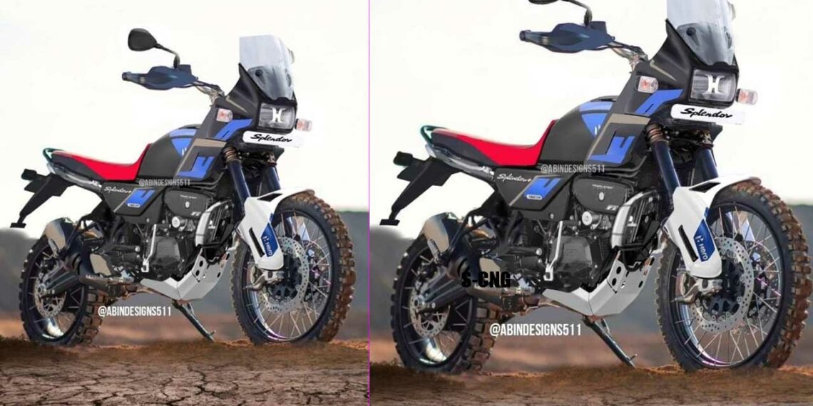 Hero Splendor Adventure Edition Concept