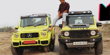 Maruti Jimny G-Wagon Conversion with Brabus Kit