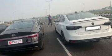 New Hyundai Verna vs VW Virtus Drag Race