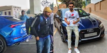 rohit sharma lamborghini urus virat kohli audi rs5